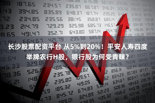 长沙股票配资平台 从5%到20%！平安人寿四度举牌农行H股，银行股为何受青睐？